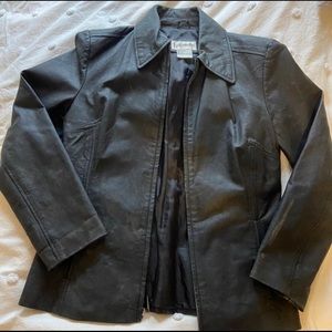 Vintage Leather Jacket/Blazer